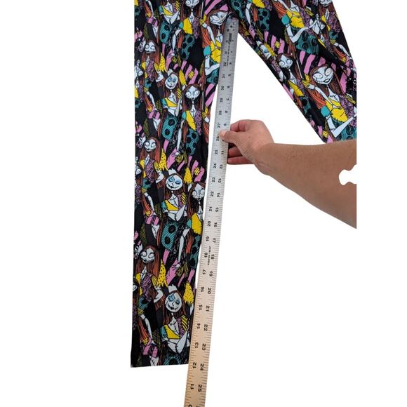 Lularoe Missing Tag Fits Like 2-10 Leggings Disney Sally Patchwork NBC - Picture 9 of 10